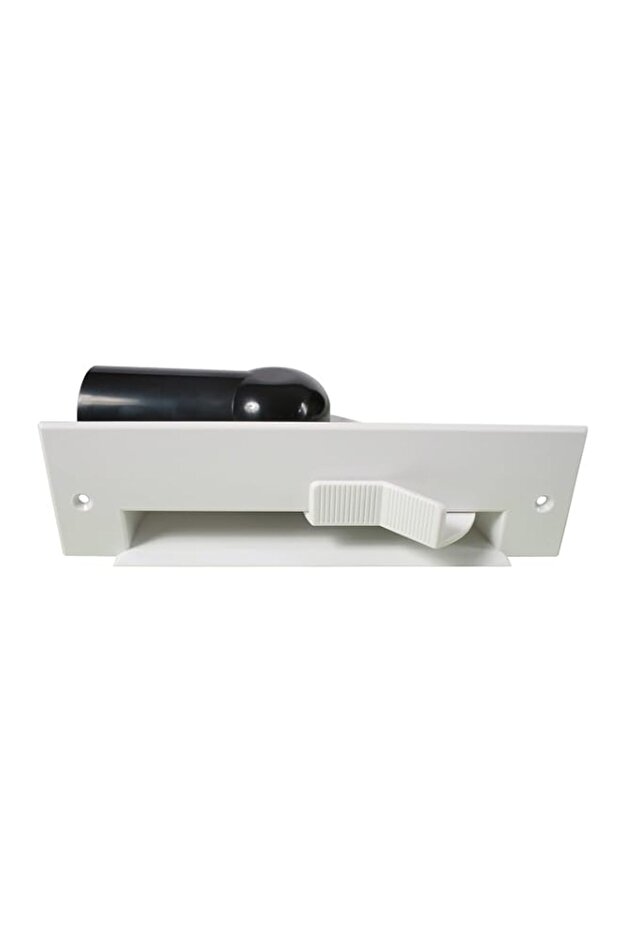 Cen-Tec Systems Central Vacuum Automatic Dustpan Sweep Inlet, White