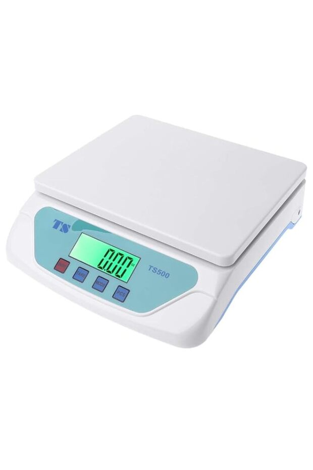 Excefore Electronic Scales Weighing, 30kg Kitchen Scale, LCD Gram Balance for Home Office Warehouse Laboratory Industry