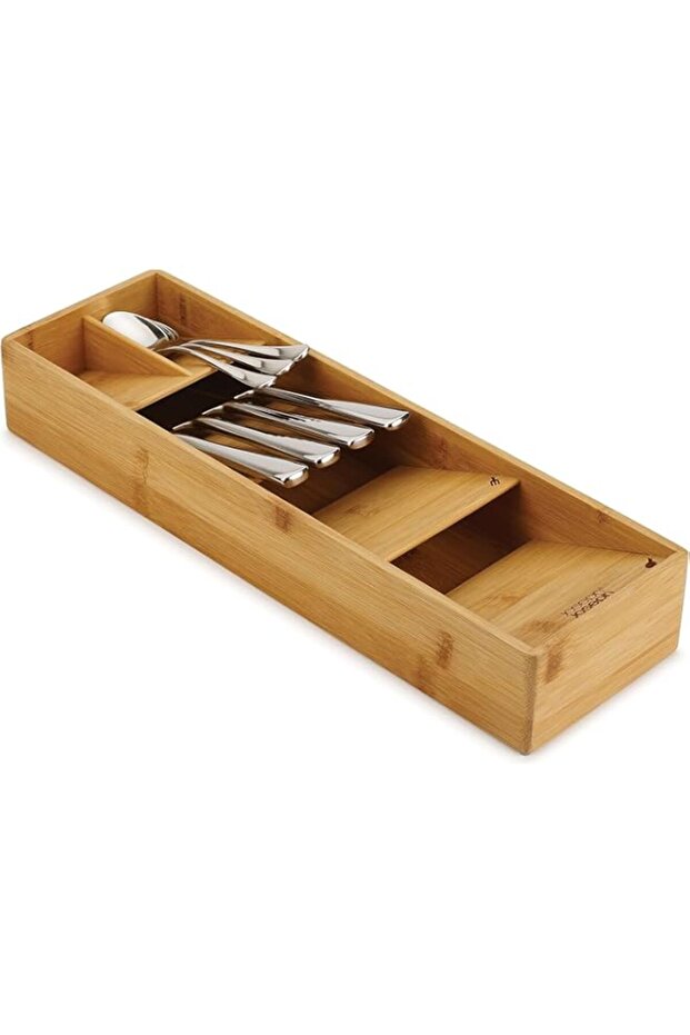 Joseph Joseph Drawerstore Bamboo Compact Cutlery Organizer