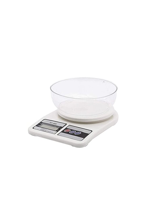 Electronic Digital Kitchen Scale White