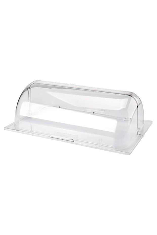 Sunnex Polycarbonate Roll-Top Cover, Clear, 53.6 X 36.2 X 17.6 cm, 88189L
