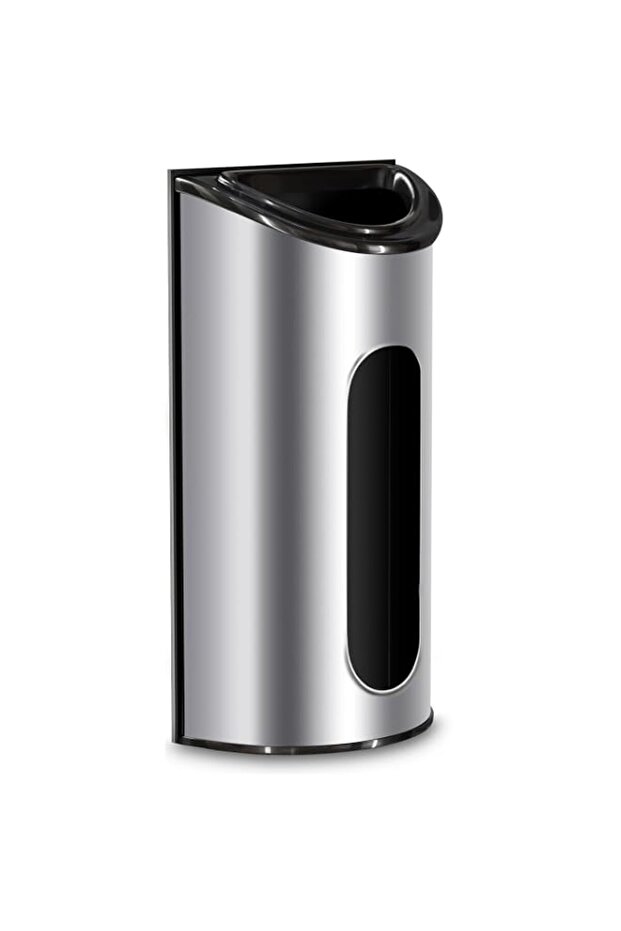 Utopia Kitchen Grocery Plastic Bag Holder and Dispenser - Easy Wall Mount Bag Saver - Stainless Steel (Silver)
