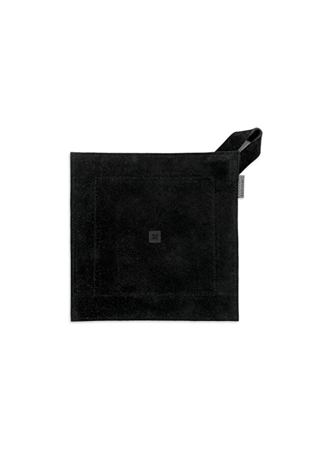 Barebones - Leather Pot Holder Black