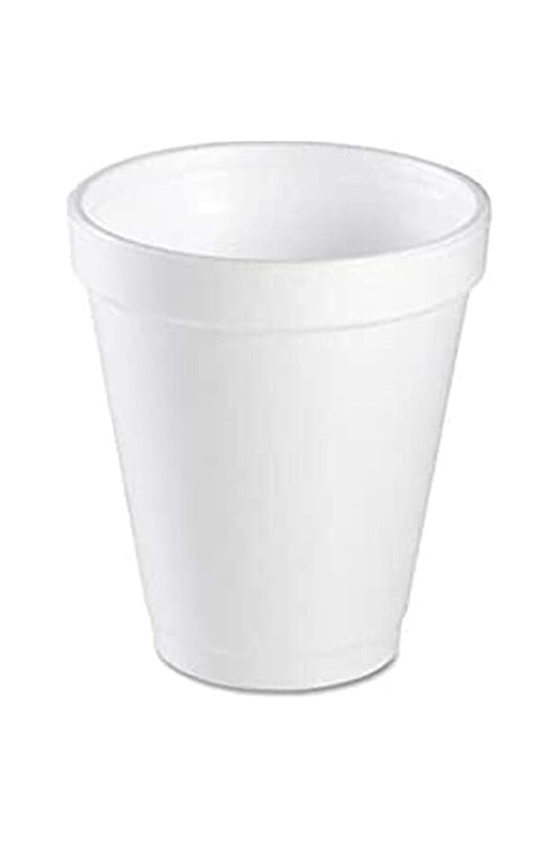 Disposable Foam Cup 25-Pieces Set, 6 oz Capacity