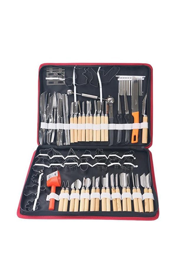Kitchen Carving Tools Kit, 80pcs/set Vegetable Fruit Carving Knife