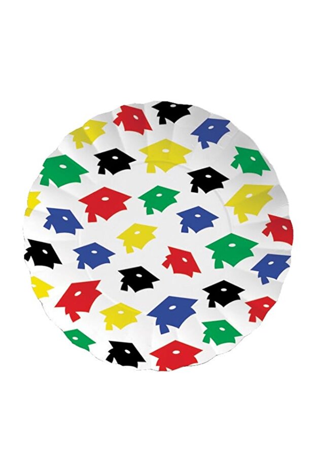 Creative Converting Grad Toss Paper Tray, 11-inch Size