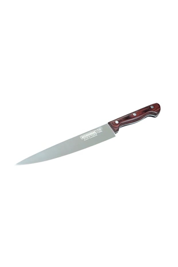 Chef Knife Wooden Handle 8" | Premium Quality, Durable & Versatile Kitchenware by Bechoware