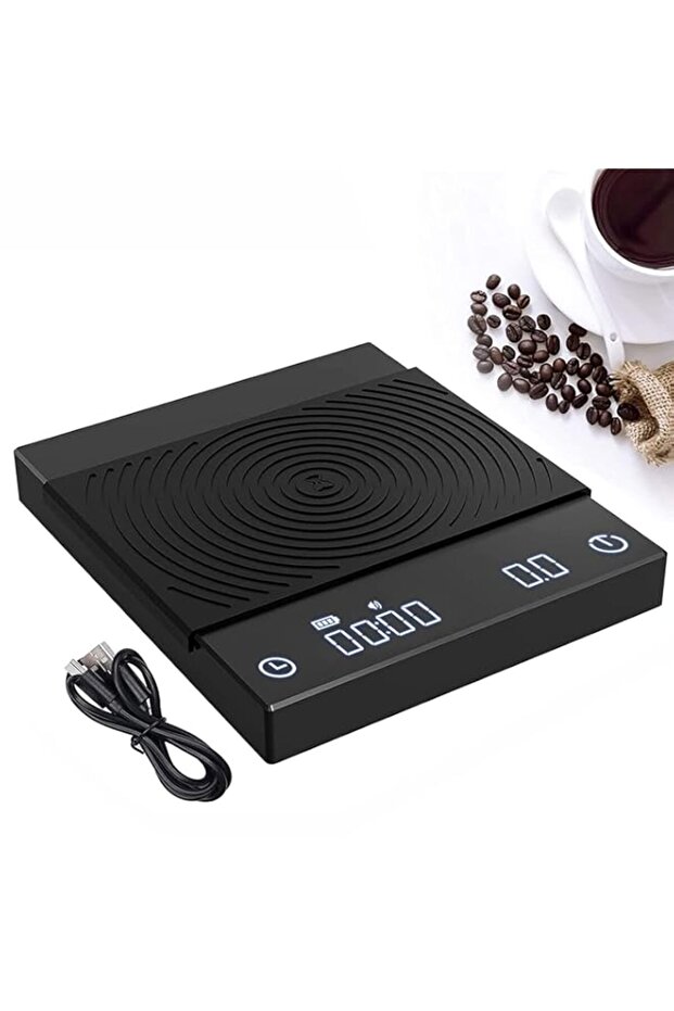 Mirror Basic 2 Coffee Scale Espresso/Pour Over with Auto Timer and Flow Rate Function, 1600mAh, 2kg/0.1g Precision, g/oz Units, Portable Digital Scale for Kitchen/Baking/Cooking