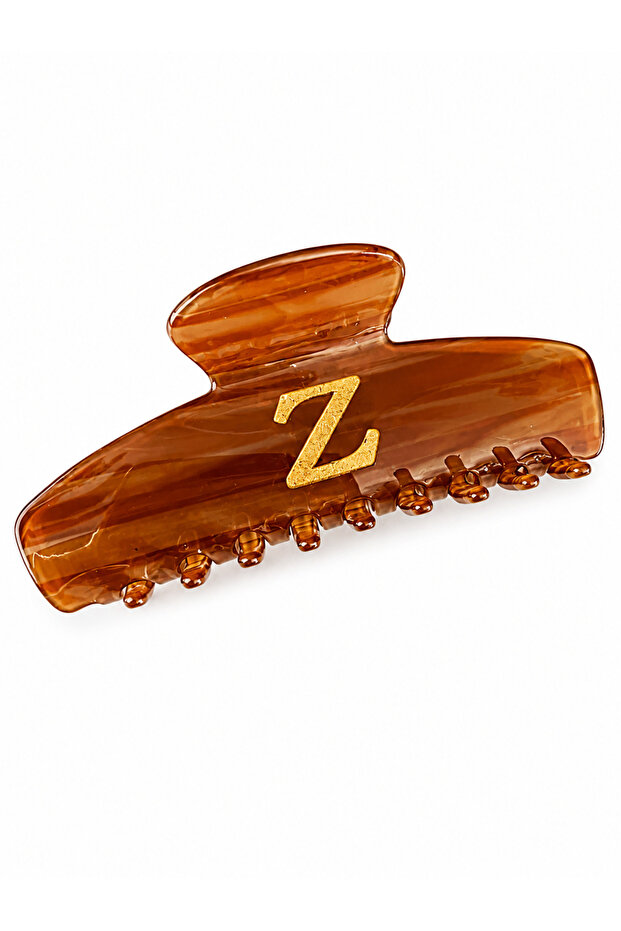 Large Size Latch Buckle with Bone Letter