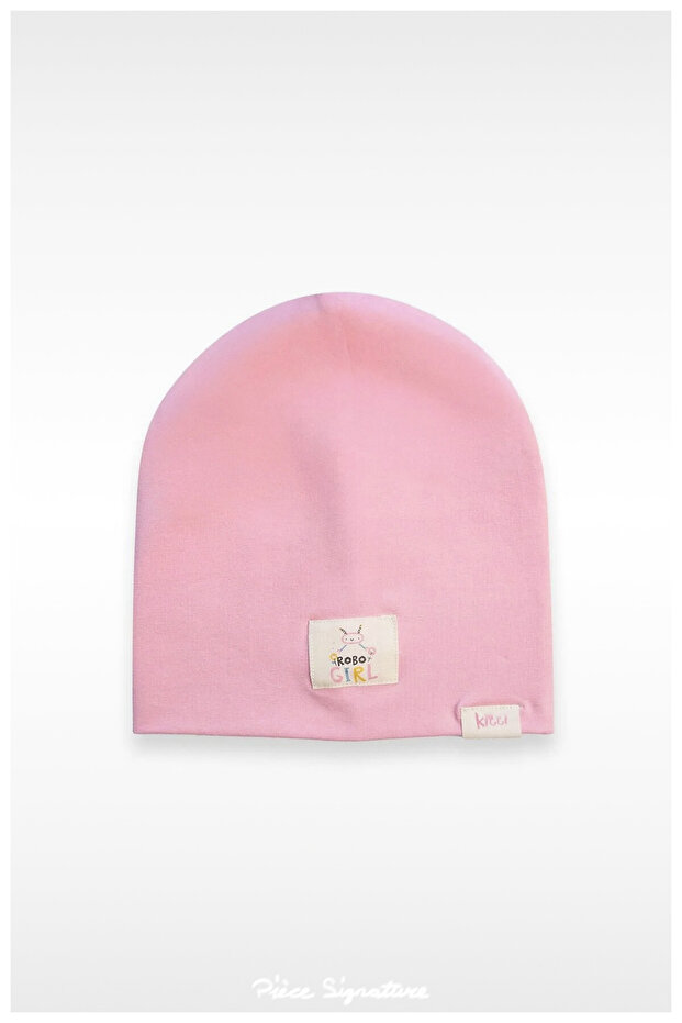 100% Cotton Double Layer Combed Cotton Beret for Girls (1-4 Years)