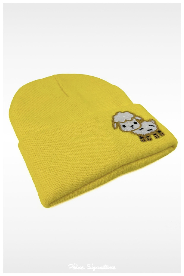 Cute Animal Embroidered Children's Beanie