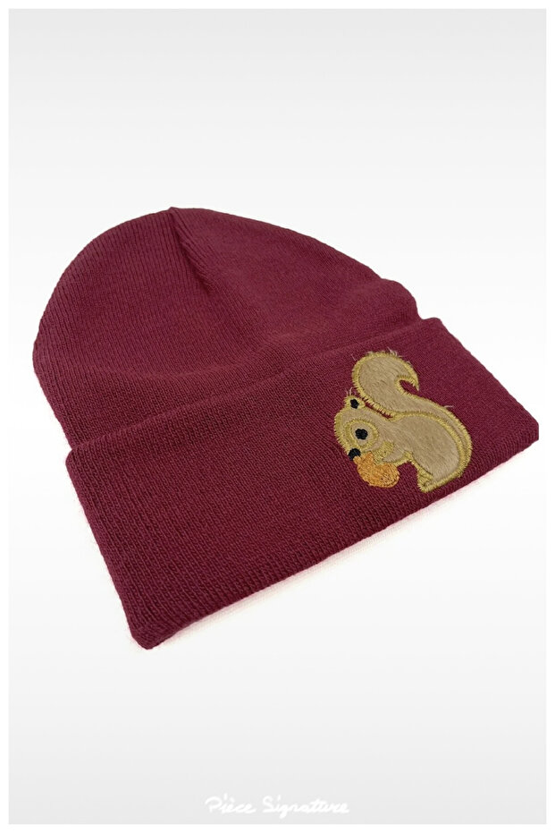 Cute Animal Embroidered Children's Beanie