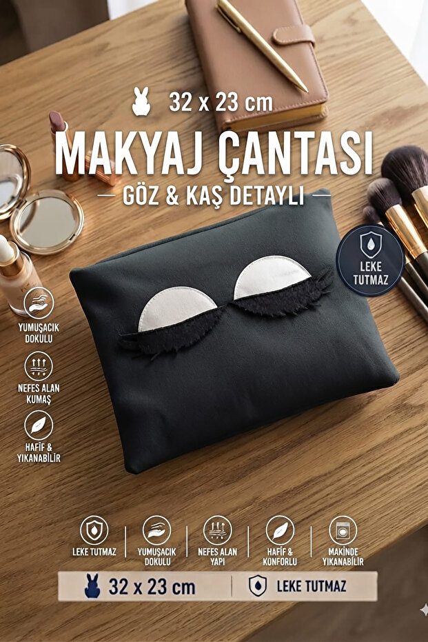 Makeup Bag (Velvet Fabric 32 X 23 cm)