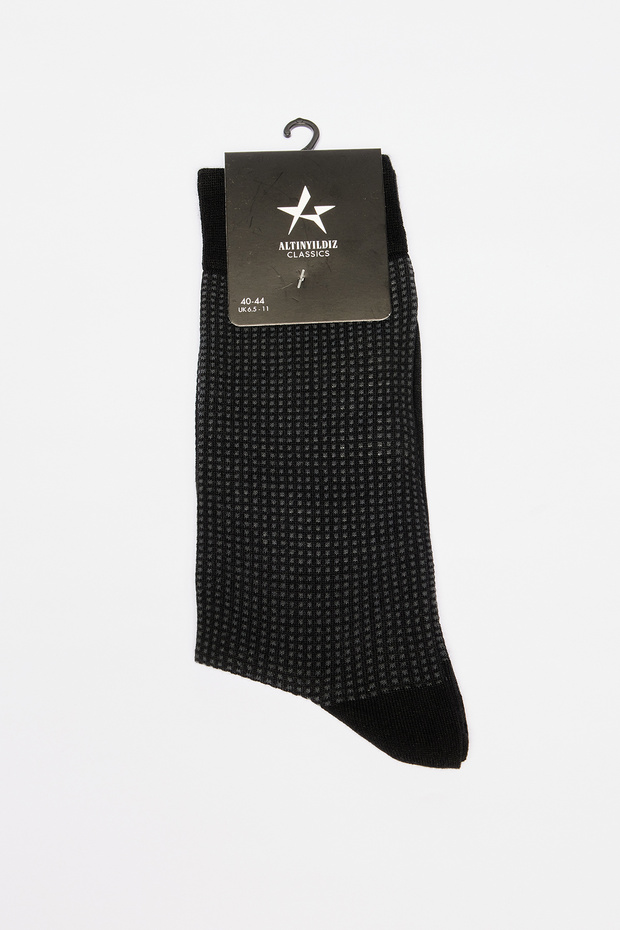 Men's Black Single Socks