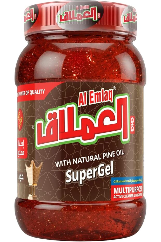 سوبر جل – منظف متعدد الأغراض ومعطر برائحة العود – مثالي للأرضيات والأسطح