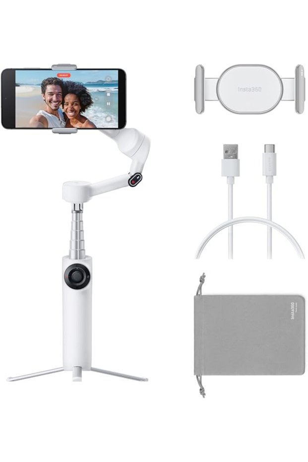 Flow 2 Grey - Phone Gimbal for iPhone/Android, Vlogs