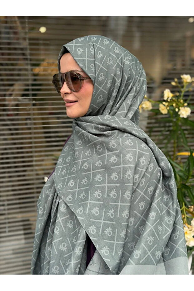 Elegant Uno Shawl 1025-2204 Çağla