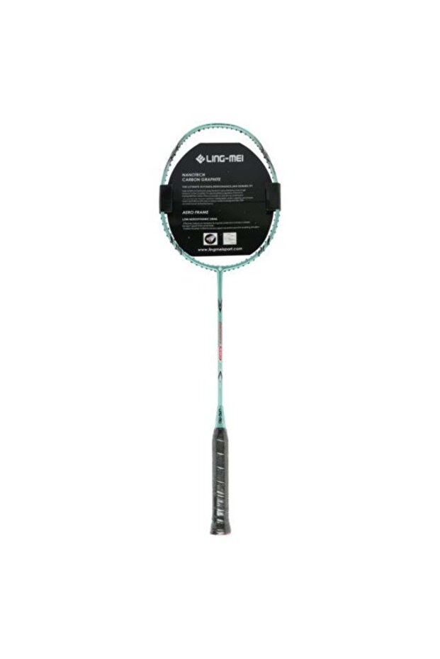 Strung Badminton Racket Rapidity Tiger R680 GREEN