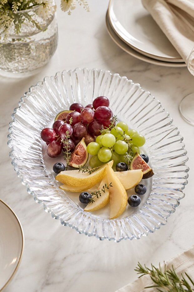 Oval Serving Plate