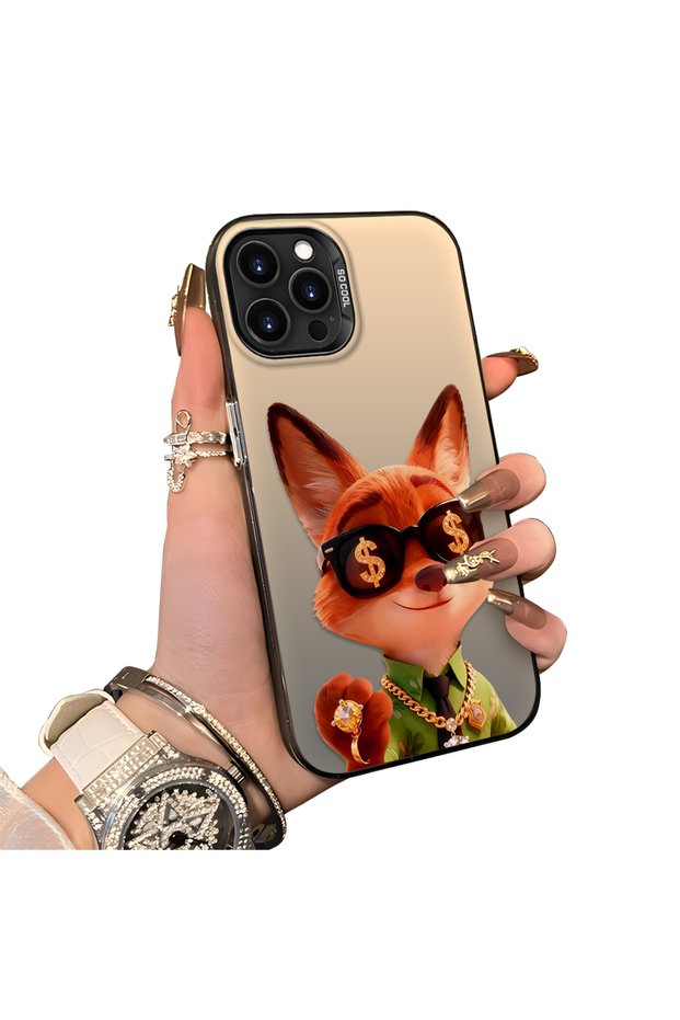 حافظة مزدوجة متوافقة مع هاتف iPhone 15 Pro مصنوعة من الأكريليك الصلب وحافة من السيليكون لحماية العدسة