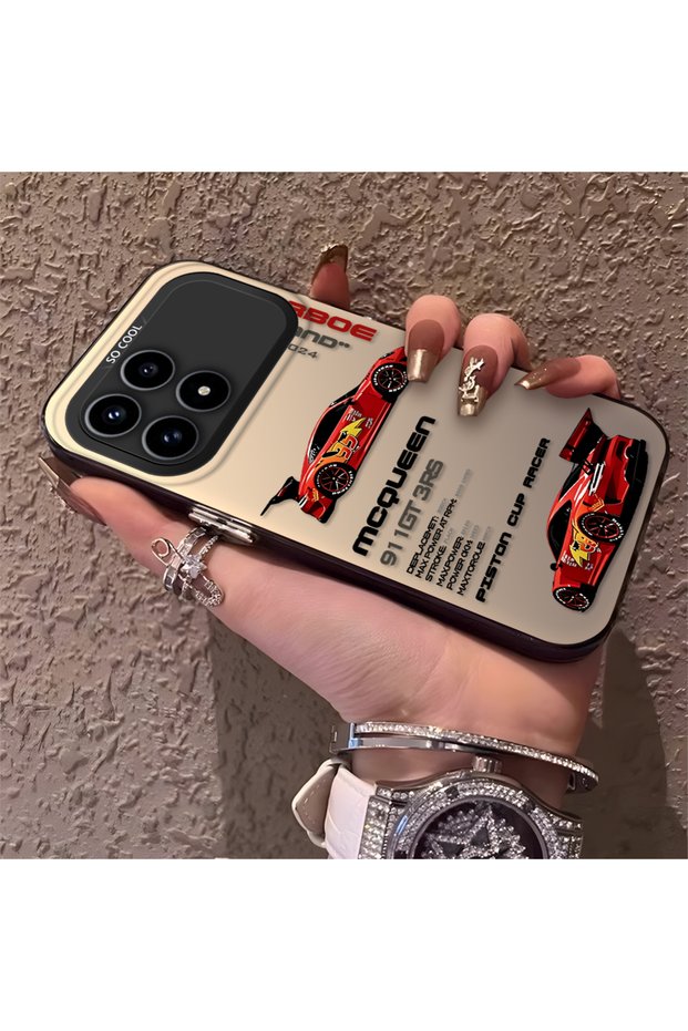 Poco F8 Pro 5g Compatible Daily Use Compatible Trend Racing Car Case, Protective Cover