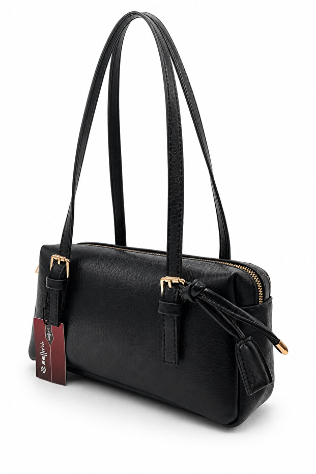 Viona Women's Brown Long Strap Daily Hand and Shoulder Bag