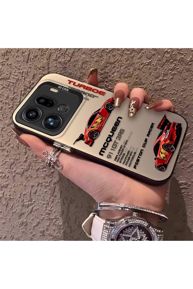 Oppo Find X9 Pro 5g Compatible Daily Use Compatible Trend Racing Car Case, Protective Cover