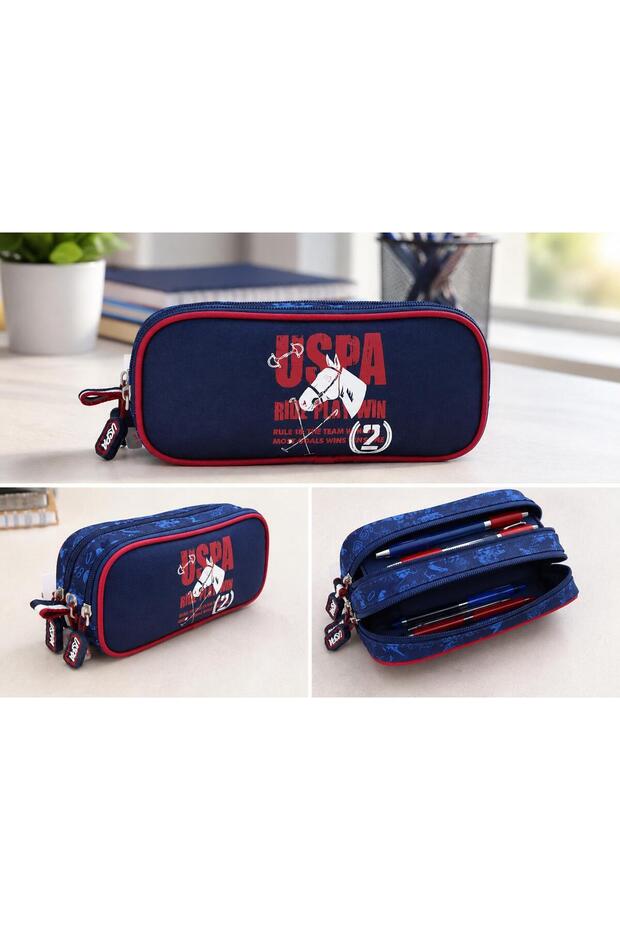 Pencil Bag with Double Compartments Plklk186-188