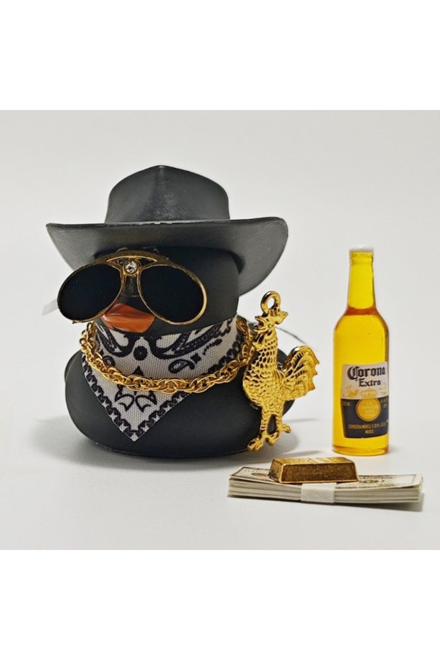 Rich Duck Bottle Fortunate Duck Car Dashboard Decoration Rich Duck Decoration for Car Home Office Or