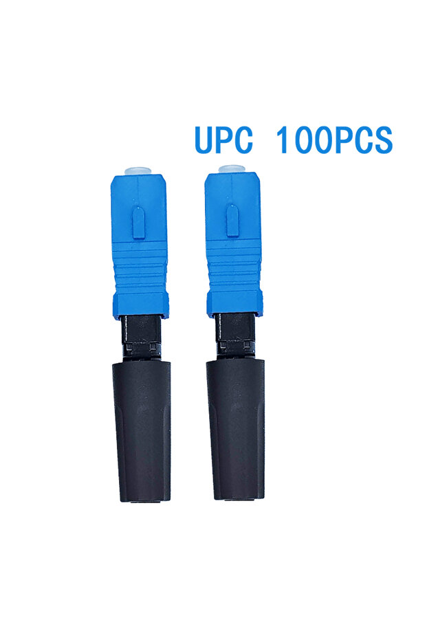 100 قطعة SC UPC B موصل سريع للألياف البصرية FTTH SC APC محول الألياف البصرية أحادي الوضع SC UPC FTTH S
