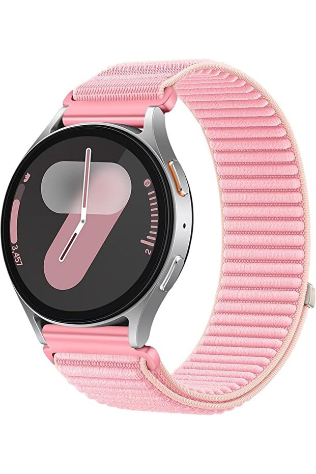 حزام ساعة 20 ملم متوافق مع ساعة سامسونج جالاكسي 7/6/5/4/FE مقاس 40 ملم و44 ملم، حزام ساعة سريع الفك مقاس 20 ملم