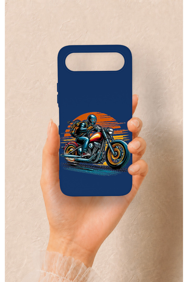 Tecno Spark 50 5g Compatible Moto Rider Patterned Silicone Case