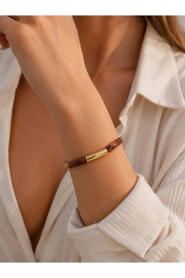 Vip Brown Flexible Bracelet