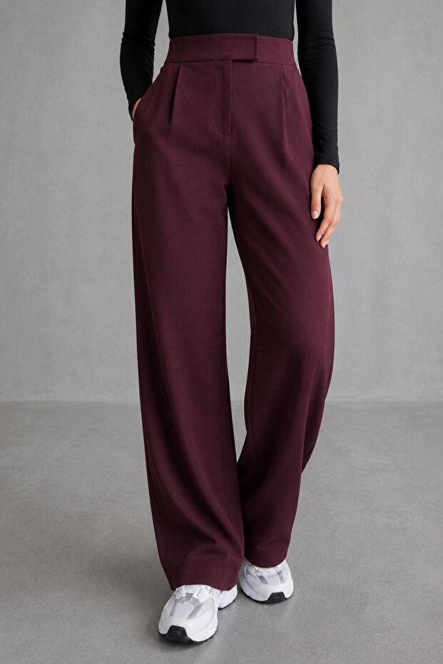Women's lycra velcro closure palazzo pants