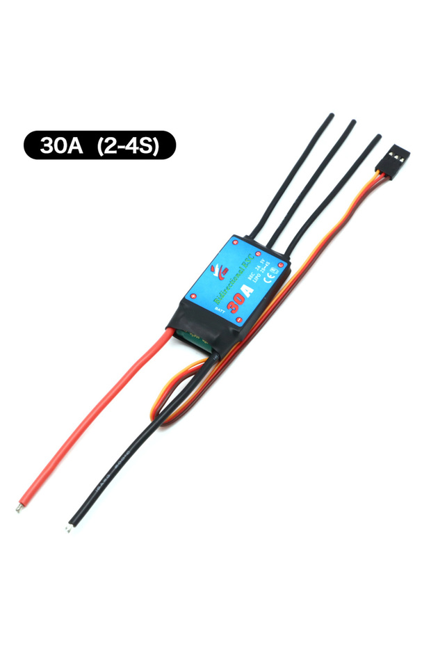 30A ZMR 12A/20A/30A/40A/50A/60A/80A Bidirectional Brushless ESC for Remote Control Ship Pneumatic Un