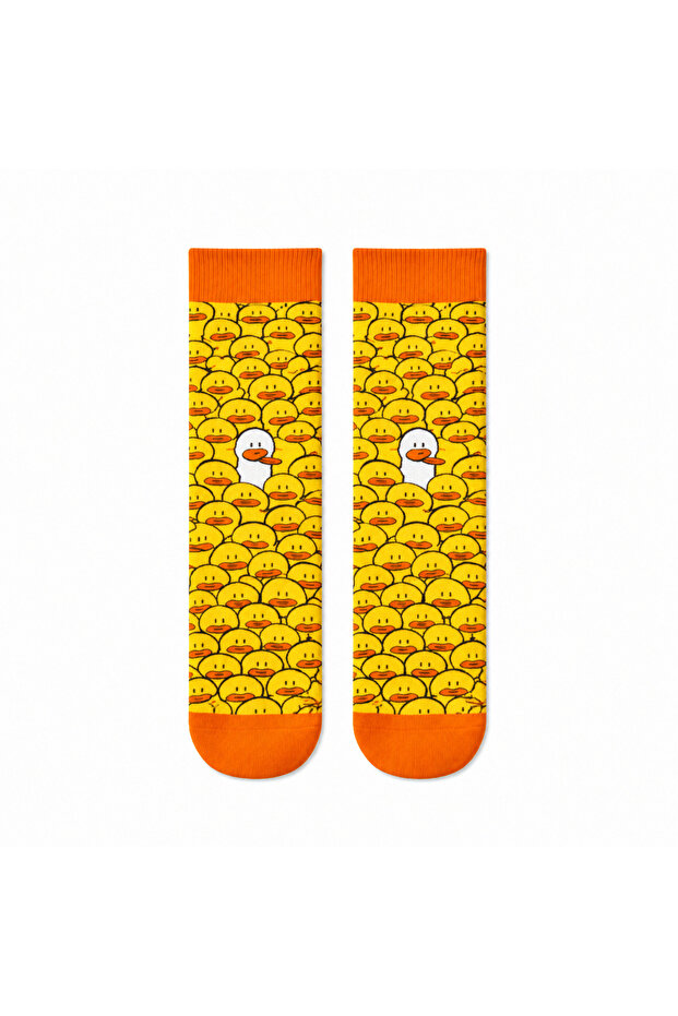 Extravagant Duck Patterned Unisex Socks