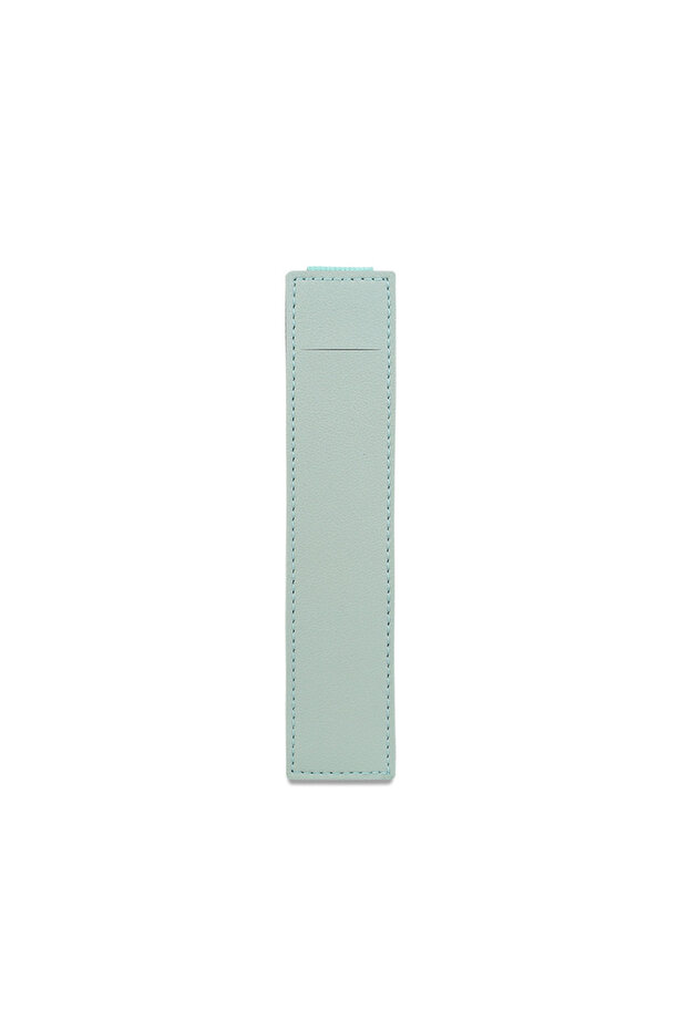 Blue-A 1/2pcs Leather Adjustable Elastic Band Pen Holder, Pen Pouch For Planner, Pen Holder For Note