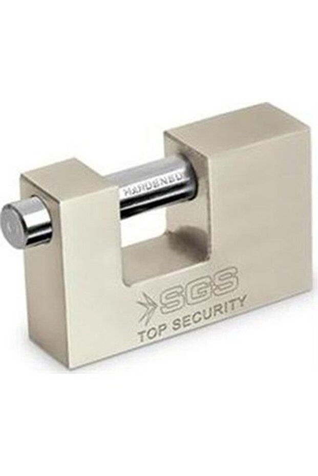 Satin Coated Sliding Shaft Padlock 90mm Sgs1367 (1 Piece)