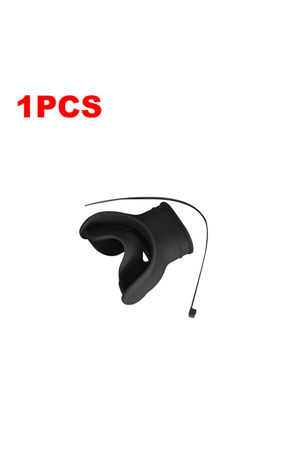 Black 1/2/3PCS Silicone Snorkel Mouthpiece Diving Regulator Mouthpiece Cover Deep Snorkeling Underwa