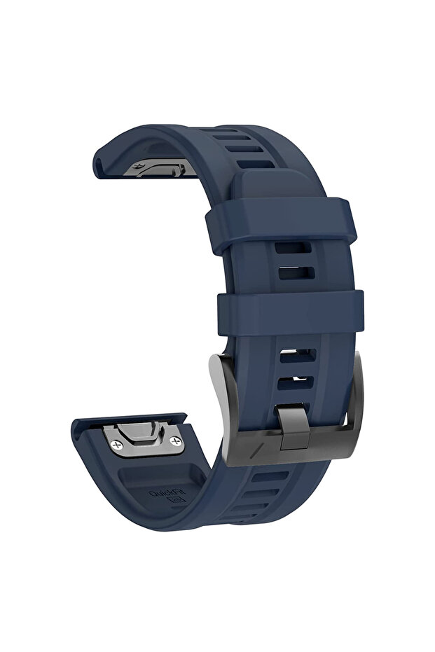 QuickFit 22mm NavyBlue QuickFit 22mm 26mm Strap for Garmin Epix Gen 2 Silicone Band for Garmin Fenix