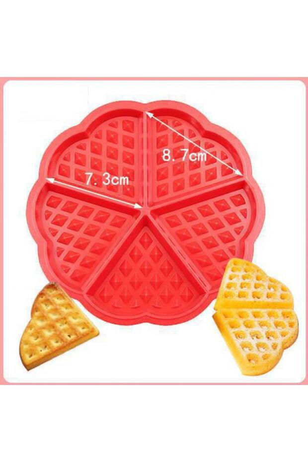 C Food Grade Silicone Waffle Mold DIY Cake Mould Non-stick Silicone Baking Mold Set Kitchen Bakewar.