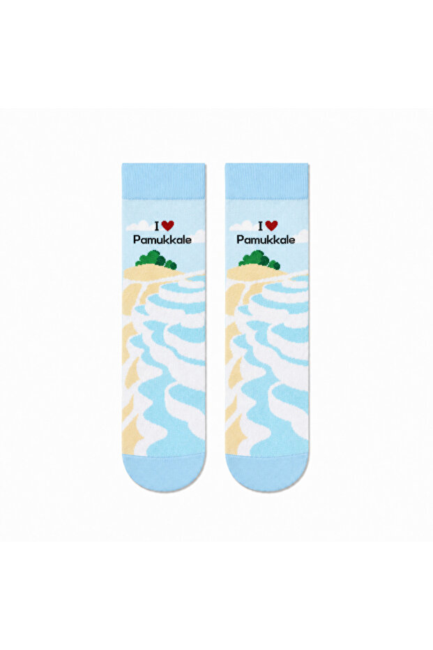 Pamukkale Travertines Unisex Socks