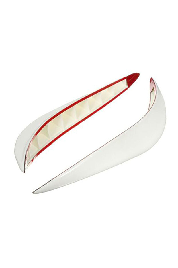 arc-shaped white 31cm Arc-shaped Universal Car Bumper Corner Protector Stickers Guards Buffer Trim