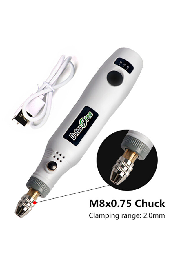 Only Drill USB Cordless Engraving Pen Woodworking DIY Rotary Tool Kit For Jewelry Metal Glass Mini W