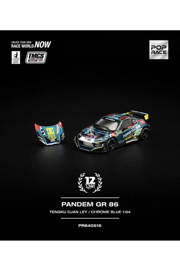 Pandem Gr 86 Tengku Djan Ley Chrome Blue - Pr640515
