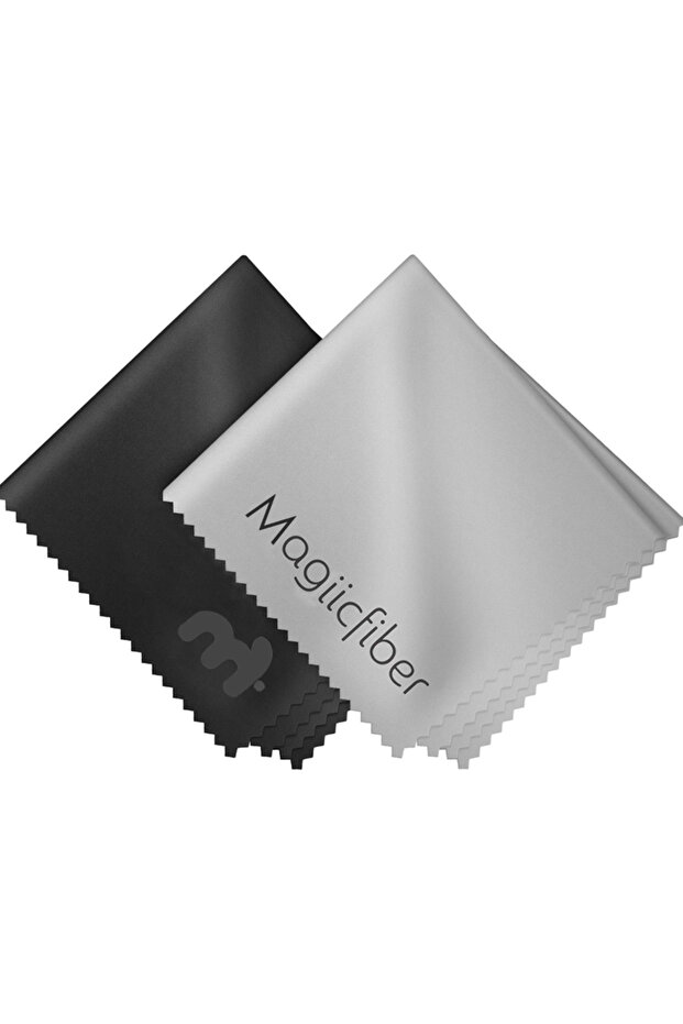 2 عبوة من قماش التنظيف MagiicFiber Microfiber، مناديل عالية الكثافة وخالية من الخطوط، ناعمة وفعالة