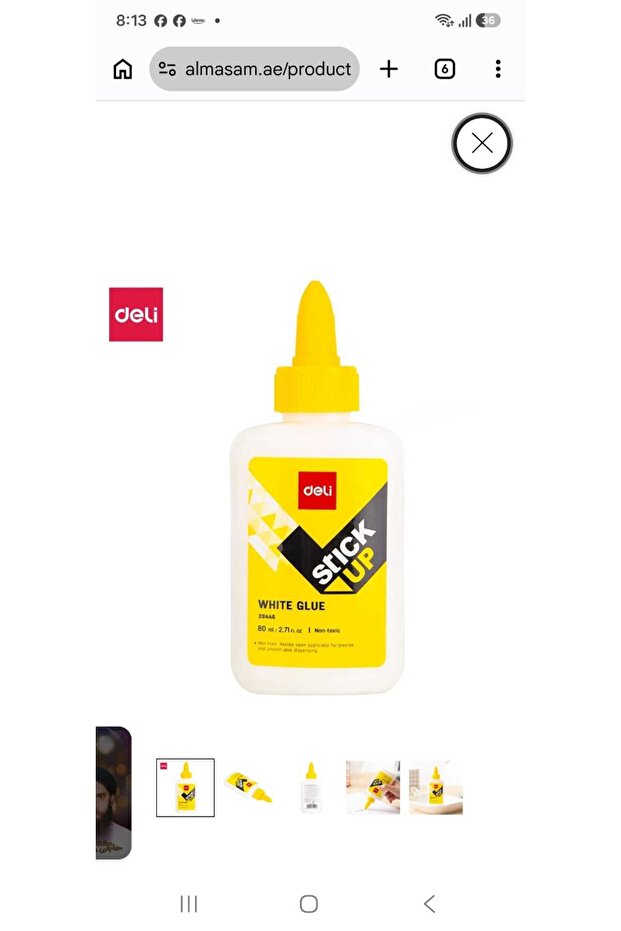 STICK UP WHITEGLUE 80ML