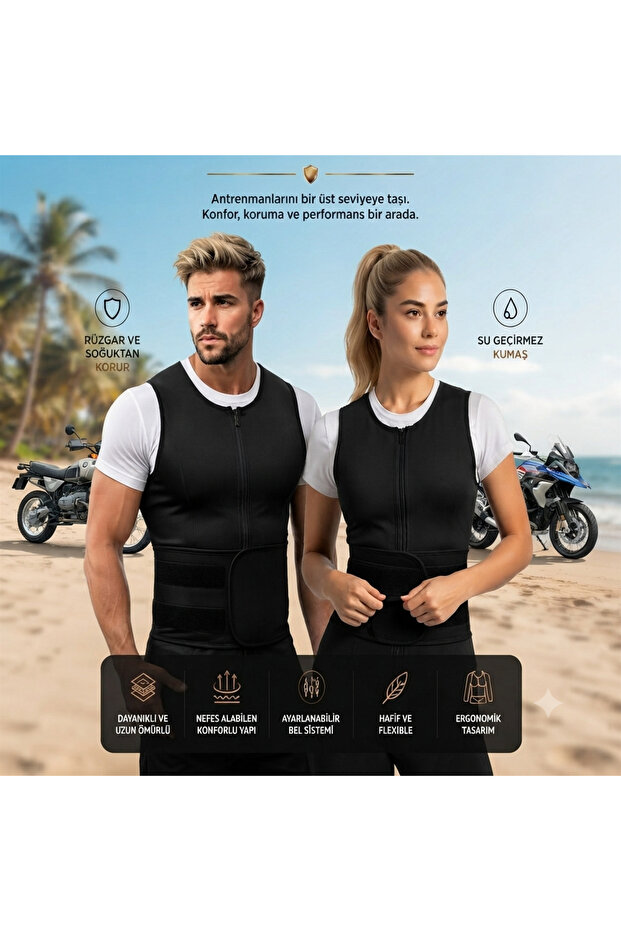 Motorcycle Thermal Heat Insulated Biker Protection Vest Biker Wind Cold Liquid Proof Vest