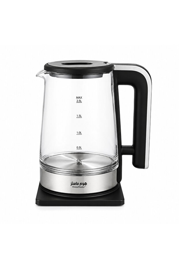 غلاية ماء زجاج هوم ماستر 2.5 لتر