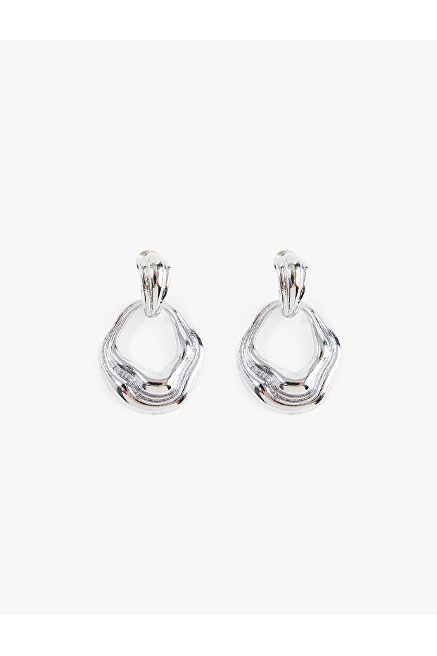 Abstract Earrings with Dangles
